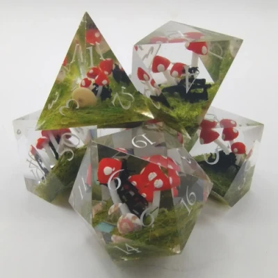 Mini-scapes: red mushroom field