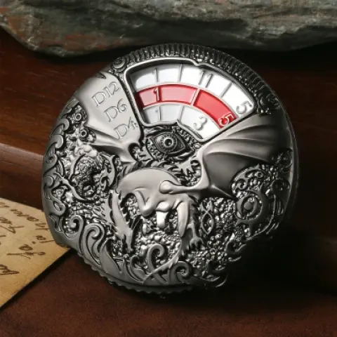 Dice spinner deluxe - black in a box