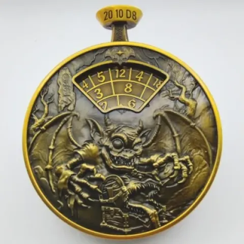 Stopwatch Spinner - gold in a box