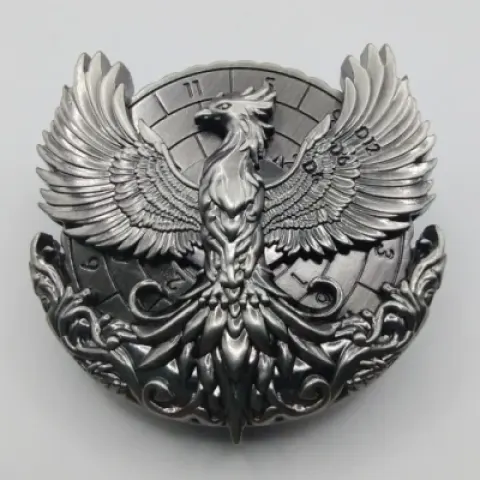 Dice spinner: the phoenix - silver