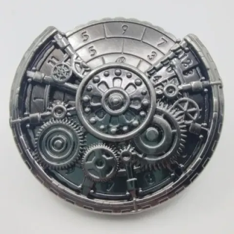 Dice spinner: steampunk - silver