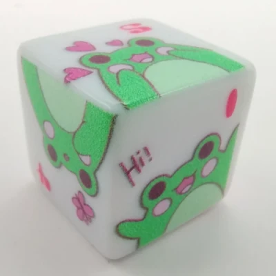 Funny frog die 16mm