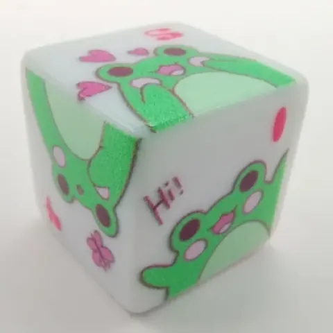 Funny frog die 16mm