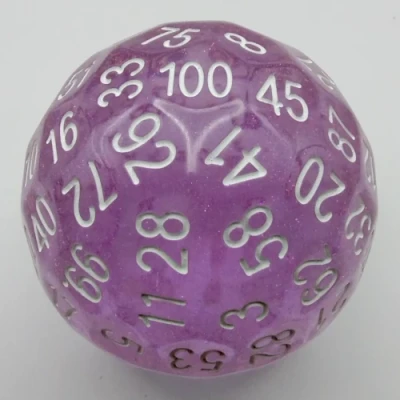 d100: sprinkle of sparkles - violet