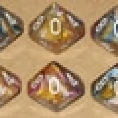 Metal d100 - Red with white numbers in a metal box